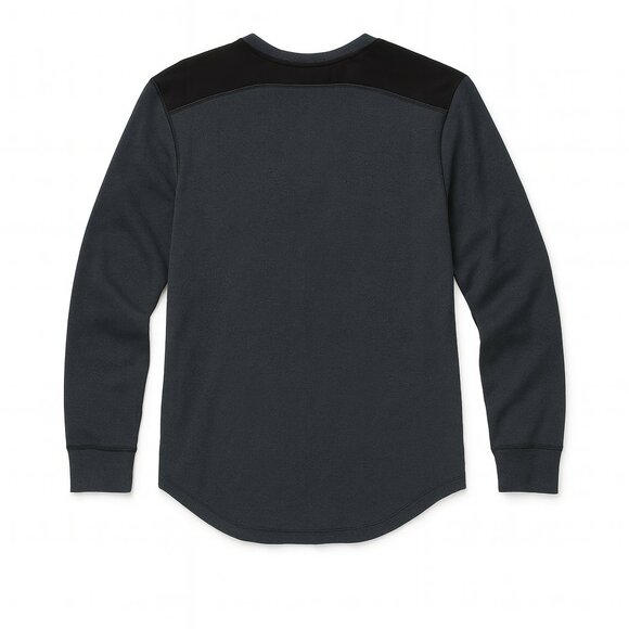 Legendary Anglers Breakline Thermal Crew Shirt - Large Tall Dark Gray - Picture 4 of 6